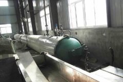 南京固柏橡塑有限公司21米硫化罐设备安装调试合格准备生产